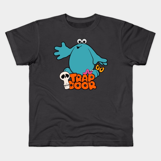 Trap Door Kids T-Shirt by Randomart